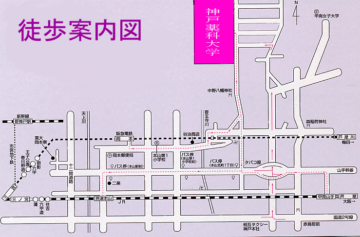 大学案内地図